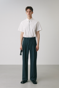 TEAL STRAIGHT-LEG TROUSERS FOR MEN