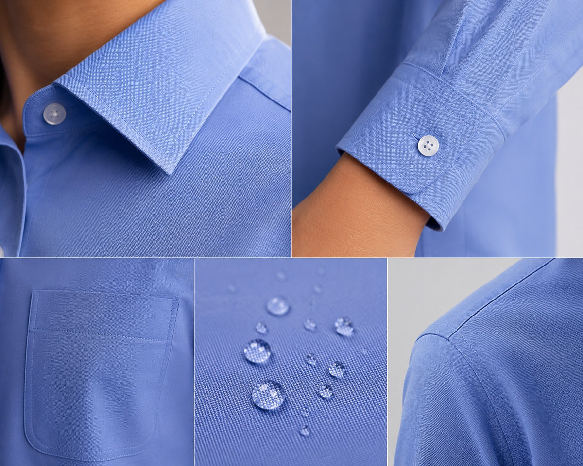 Stain-Resistant Cotton-Poly